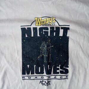 Vintage Wendy's Night Moves Road Race T-Shirt